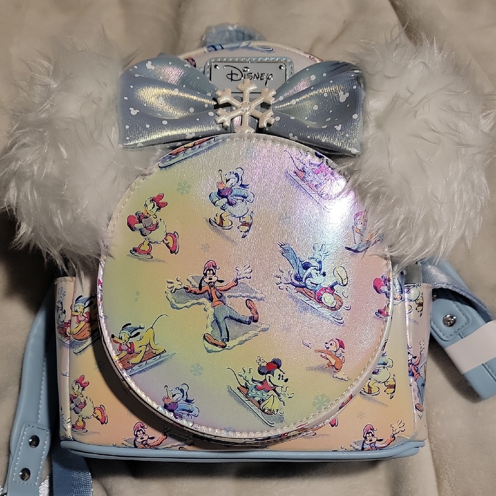 Disney  Backpack with Blue and White Details